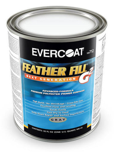 Evercoat 100712 Feather Fill® G2™ Premium Polyester Primer/Surfacer, Grey - 946mL