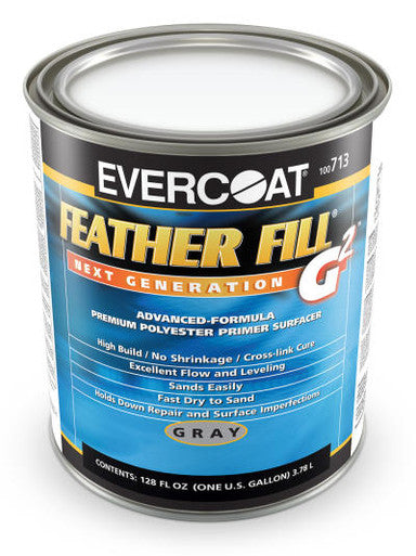 Evercoat 100713 Feather Fill® G2™ Premium Polyester Primer/Surfacer, Grey - 3.78L