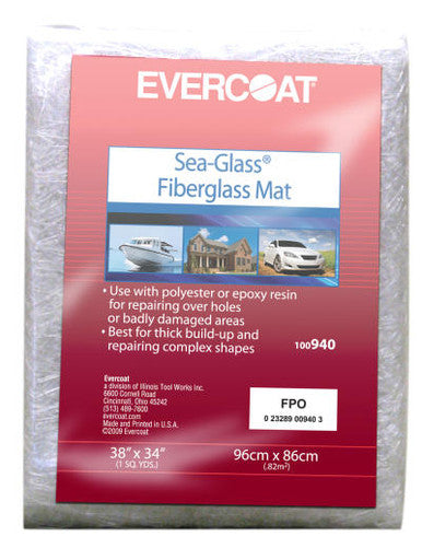 Evercoat 100940 FG Mat - Pkgd - 1 Sq. Yd. - 1-1/2 oz.