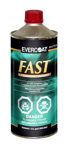 Evercoat 800701 2.1 Clearcoat Catalyst Fast - 946mL