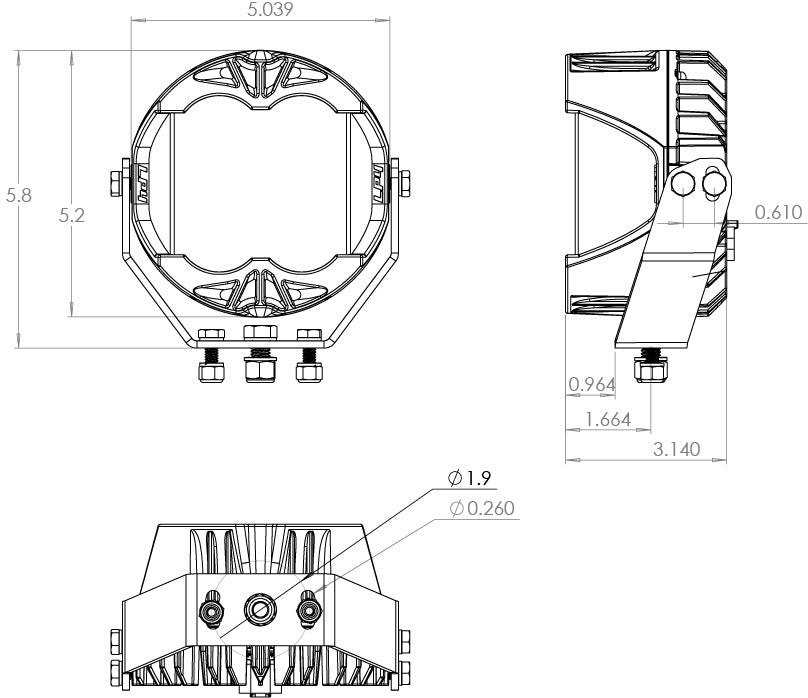 Baja Designs 297813 LP4 Pro LED Auxiliary Light Pod Pair