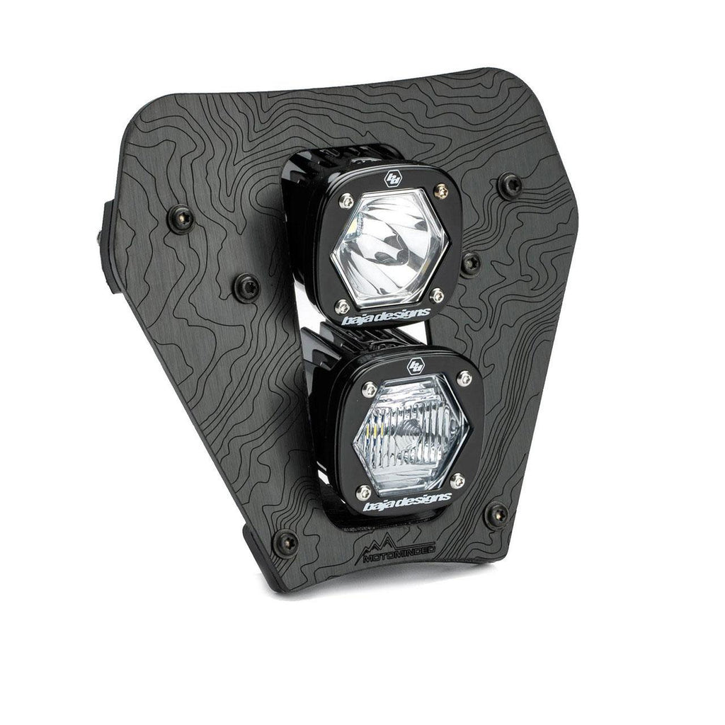 Baja Designs 38-7020 KTM Dual S1 "Gemini" (D/C) LED Headlight Kit for Select KTM 300 XC-W, KTM 450 XCF-W