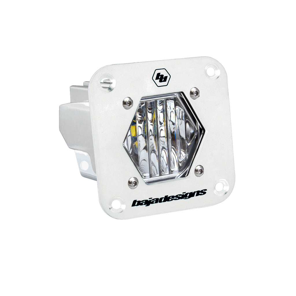 Baja Designs 381005WT S1 White Flush Mount Auxiliary Light Pod