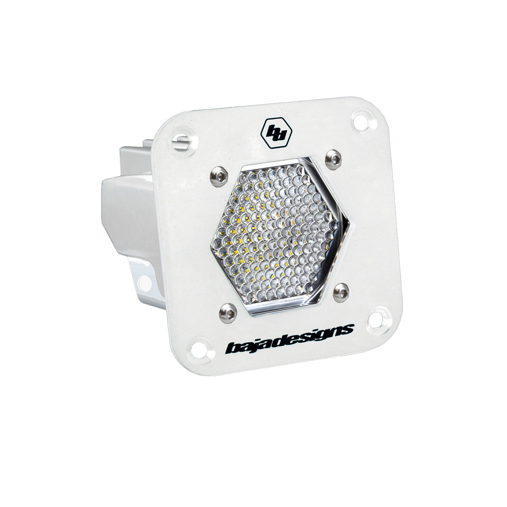 Baja Designs 381006WT S1 White Flush Mount Auxiliary Light Pod