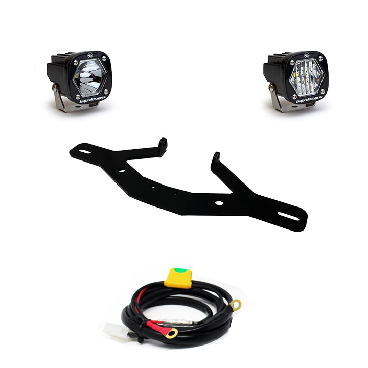 Baja Designs 387001 S1 Frame Mount Light Kit for Select KTM 390 Adventure, KTM 790 Adventure, KTM 790 Adventure R, KTM 790 Adventure R Rally, KTM 890 Adventure, KTM 890 Adventure R
