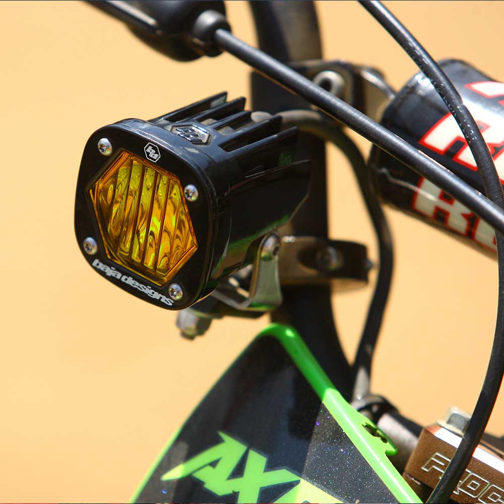 Baja Designs 387003 Moto Electric Start Pit Bike S1 Auxiliary Light Kit