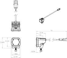 Load image into Gallery viewer, Baja Designs 387805WT S1 White LED Auxiliary Light Pod Pair