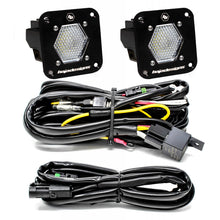 Load image into Gallery viewer, Baja Designs 387809 S1 Black Flush Mount LED Light Pod Reverse Kit