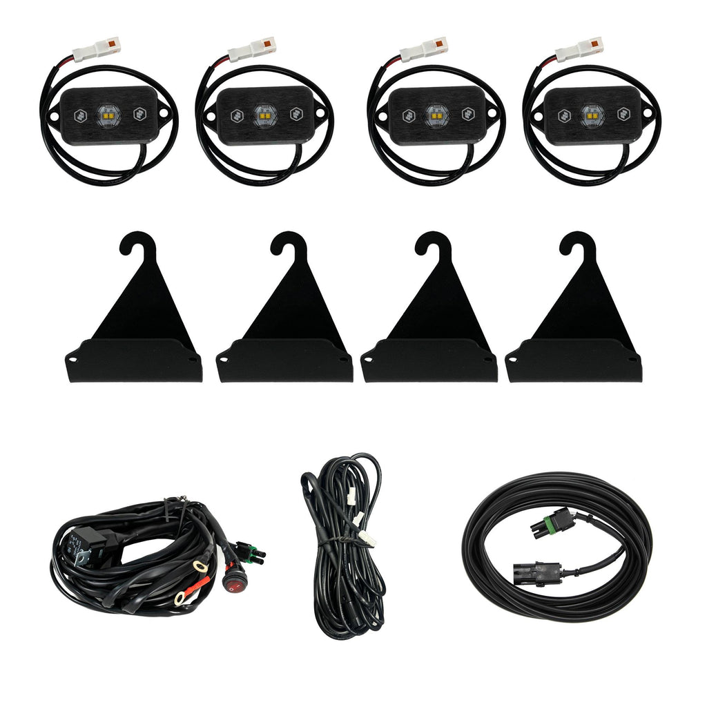Baja Designs 398061 Toyota Bed Rail Cargo Light Kit for Select Toyota Tacoma, Toyota Tundra