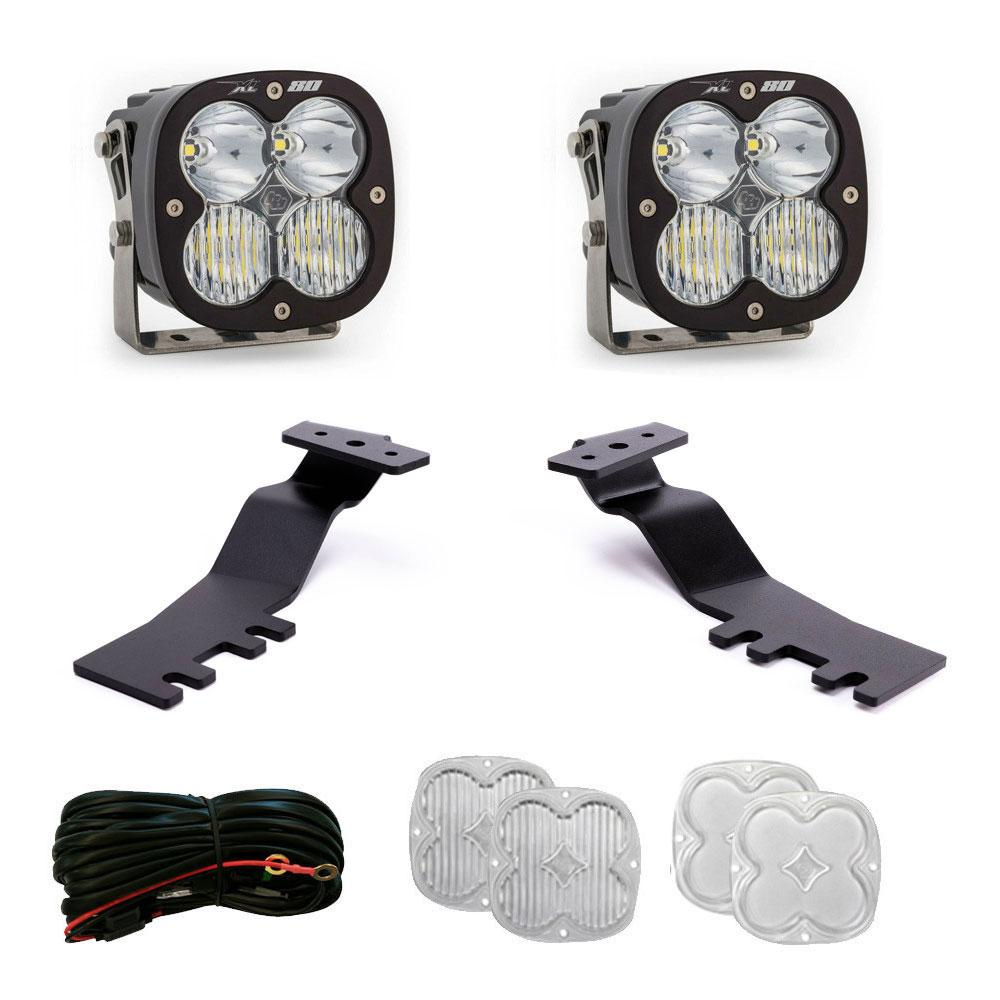 Baja Designs 44-8268 XL 80 A-Pillar Kit for Select Toyota 4Runner