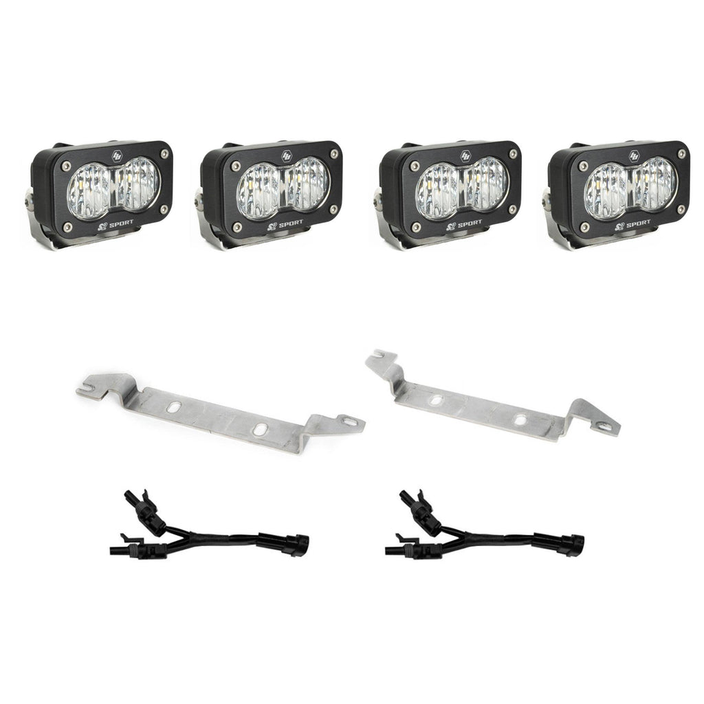 Baja Designs 44-8280 S2 Sport OEM Fog Light Replacement Kit for Select Toyota 4Runner