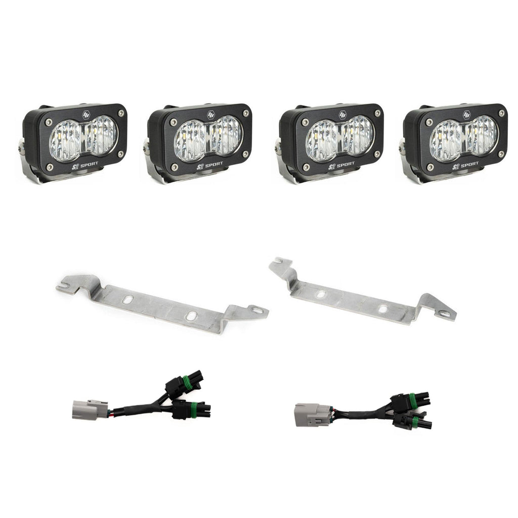 Baja Designs 44-8288 S2 Sport OEM Fog Light Replacement Kit for Select Toyota Tacoma