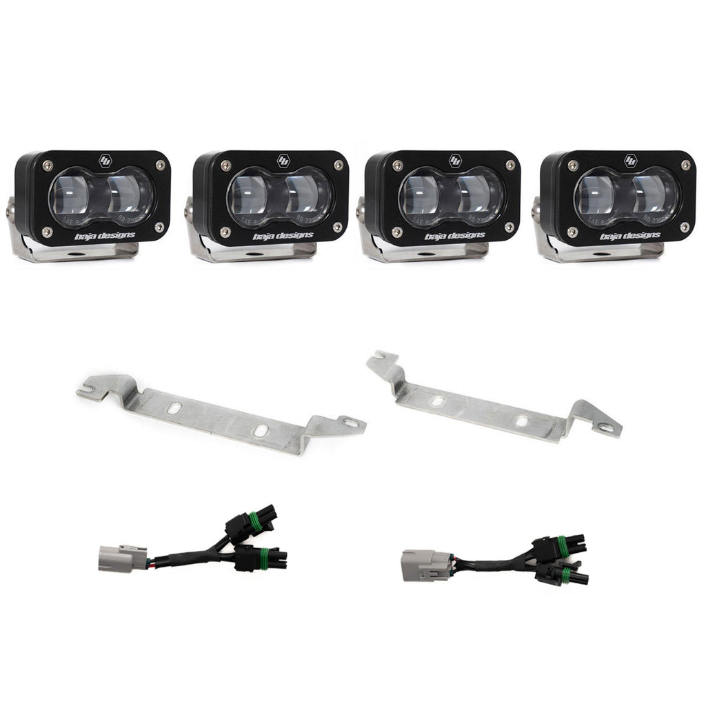Baja Designs 44-8290 S2 SAE OEM Fog Light Replacement Kit for Select Toyota Tacoma