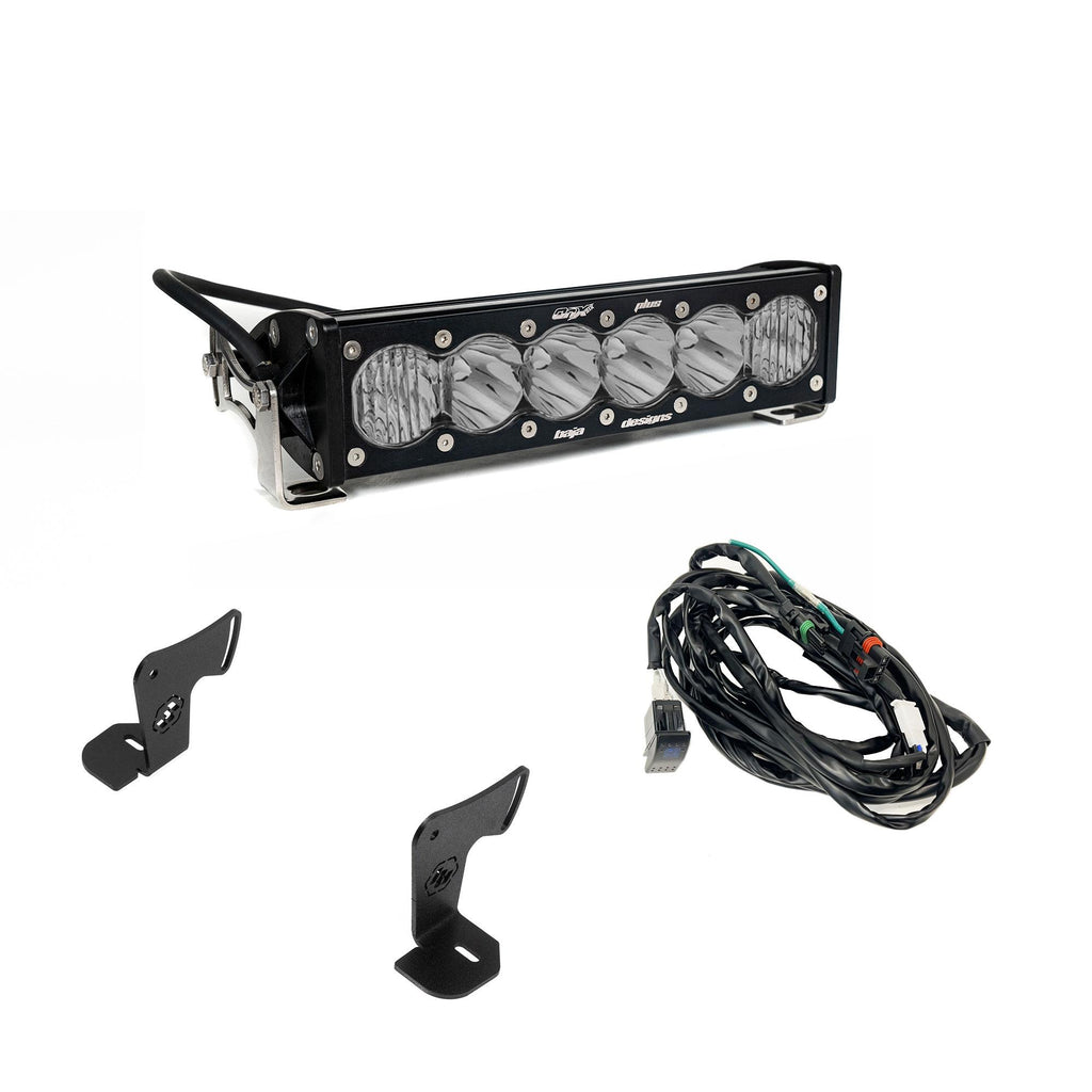 Baja Designs 44-8301 OnX6+ 10" Light Bar Hood Mount Kit for Select Polaris RZR PRO XP 4 Premium, Polaris RZR PRO XP 4 Sport, Polaris RZR PRO XP 4 Ultimate, Polaris RZR PRO XP Premium, Polaris RZR PRO XP Sport, Polaris RZR PRO XP Ultimate, Polaris RZR Pro