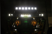 Load image into Gallery viewer, Baja Designs 447072 S8 10 Inch Hood Mount Light Bar Kit for Select Polaris RZR Turbo S, Polaris RZR Turbo S Lifted Lime LE, Polaris RZR Turbo S Velocity, Polaris RZR Turbo S4, Polaris RZR Turbo S4 Lifted Lime LE, Polaris RZR Turbo S4 Velocity, Polaris