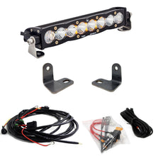 Load image into Gallery viewer, Baja Designs 447073 S8 10 Inch Hood Mount Light Bar Kit for Select Polaris RZR XP 4 Turbo EPS, Polaris RZR XP 4 Turbo EPS DYNAMIX Edition, Polaris RZR XP 4 Turbo EPS Fox Edition, Polaris RZR XP Turbo EPS, Polaris RZR XP Turbo EPS DYNAMIX Edition, Polaris