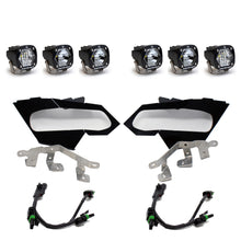 Load image into Gallery viewer, Baja Designs 447074 S1 Triple LED Headlight Kit for Select Can-Am Maverick X3 900 HO, Can-Am Maverick X3 DS Turbo, Can-Am Maverick X3 DS Turbo R, Can-Am Maverick X3 DS Turbo RR, Can-Am Maverick X3 Max DS Turbo, Can-Am Maverick X3 Max DS Turbo R, Can-Am