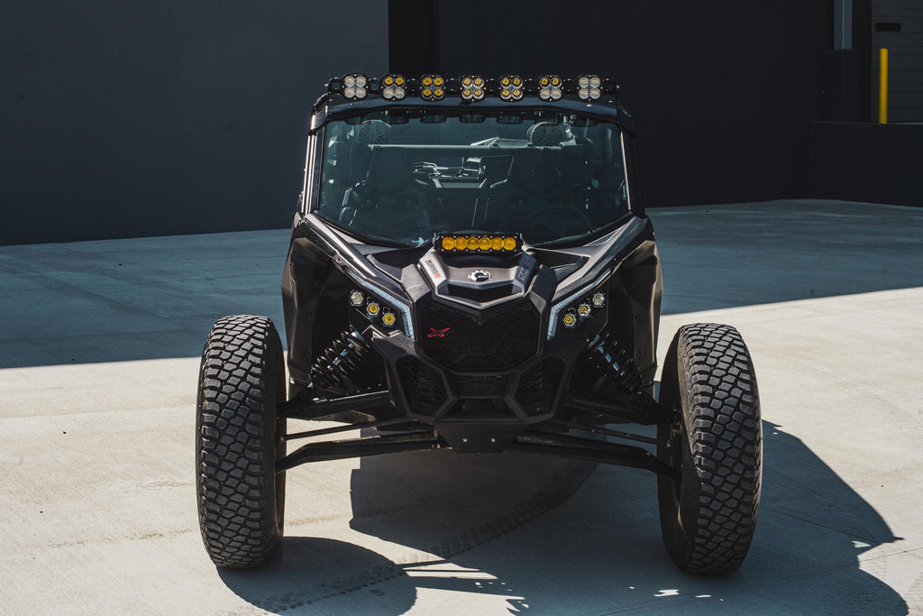 Baja Designs 447080 XL Linkable Roof Mount Light Kit for Select Can-Am Maverick X3 900 HO, Can-Am Maverick X3 DS Turbo, Can-Am Maverick X3 DS Turbo R, Can-Am Maverick X3 DS Turbo RR, Can-Am Maverick X3 Max DS Turbo, Can-Am Maverick X3 Max DS Turbo R,