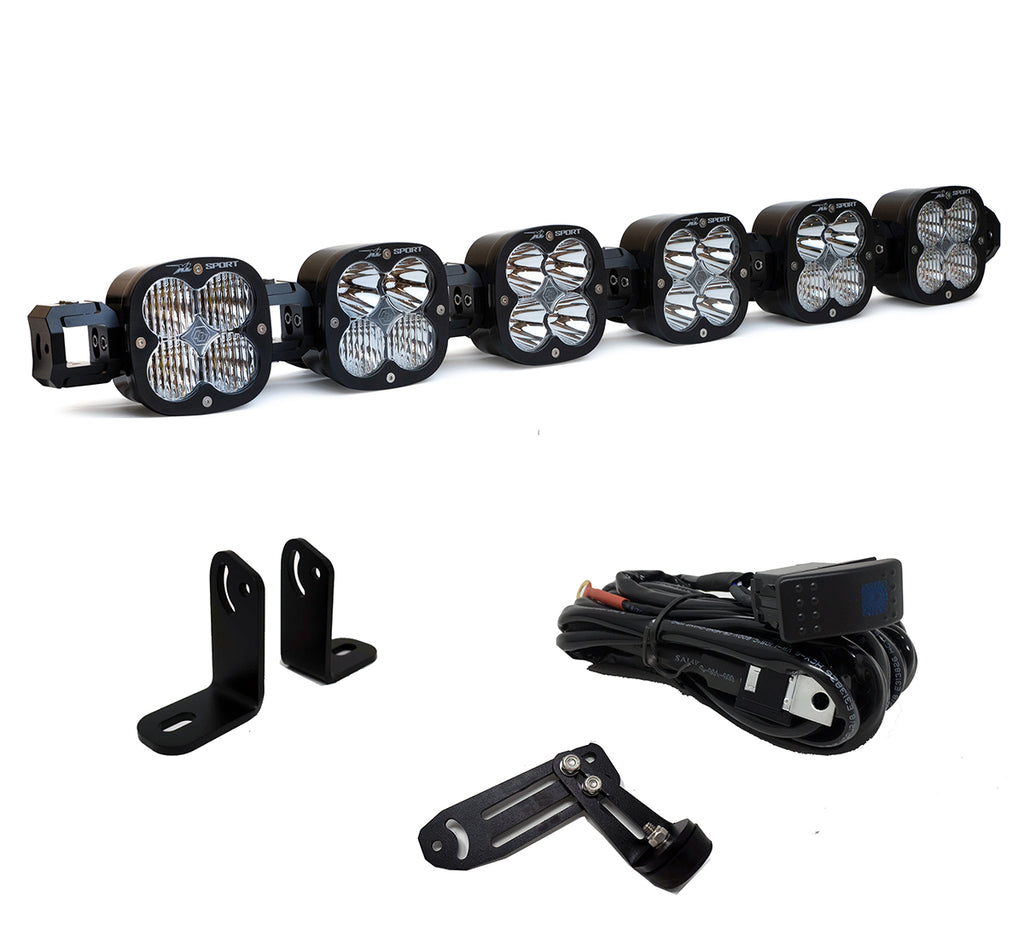 Baja Designs 447081 XL Linkable Roof Mount Light Kit for Select Polaris RZR PRO XP, Polaris RZR PRO XP 4, Polaris RZR PRO XP 4 Orange Madness LE, Polaris RZR PRO XP 4 Premium, Polaris RZR PRO XP 4 Sport, Polaris RZR PRO XP 4 Ultimate, Polaris RZR PRO XP