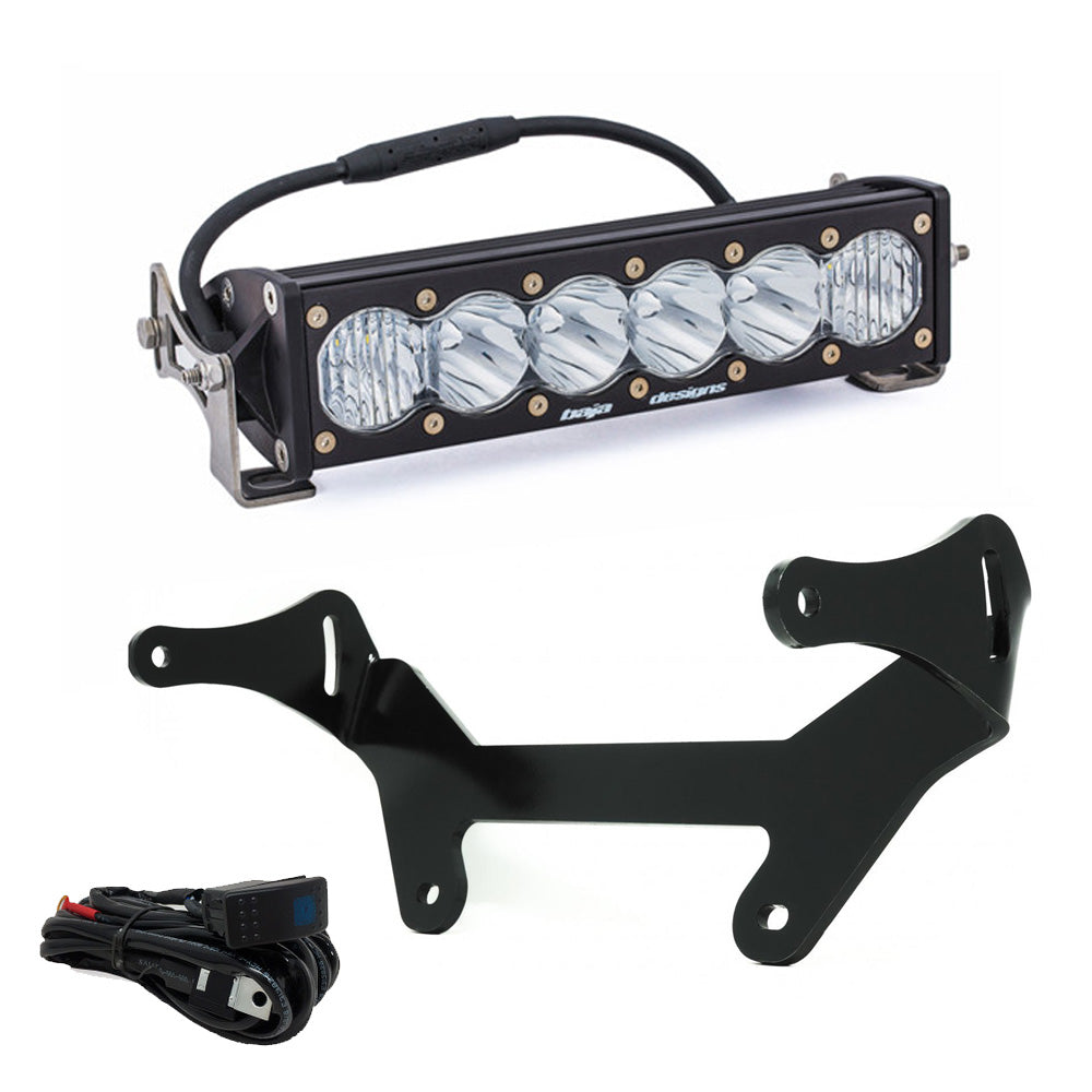 Baja Designs 447089 OnX6+ LED 10 Inch Shock Mount Light Bar Kit for Select Can-Am Maverick X3 900 HO, Can-Am Maverick X3 DS Turbo, Can-Am Maverick X3 DS Turbo R, Can-Am Maverick X3 DS Turbo RR, Can-Am Maverick X3 Max DS Turbo, Can-Am Maverick X3 Max DS