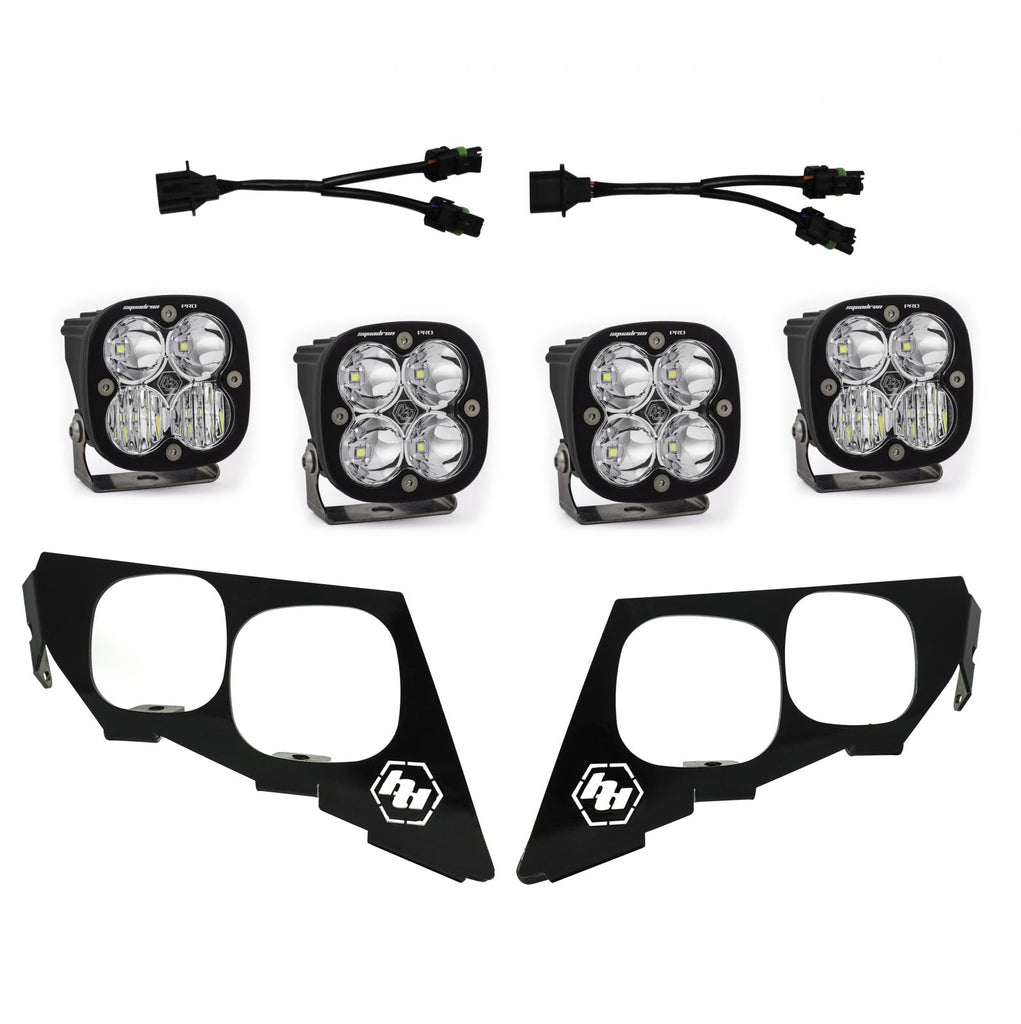 Baja Designs 447095 Squadron Pro Headlight Kit for Select Arctic Cat Wildcat XX, Textron Wildcat XX, Textron Wildcat XX LTD