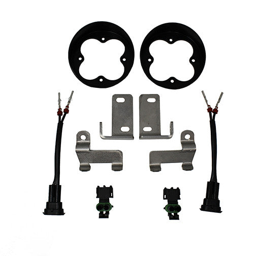 Baja Designs 447110 Fog Pocket Light Mount Kit For Squadron-R Lights for Select Toyota 4Runner, Toyota Tacoma, Toyota Tundra