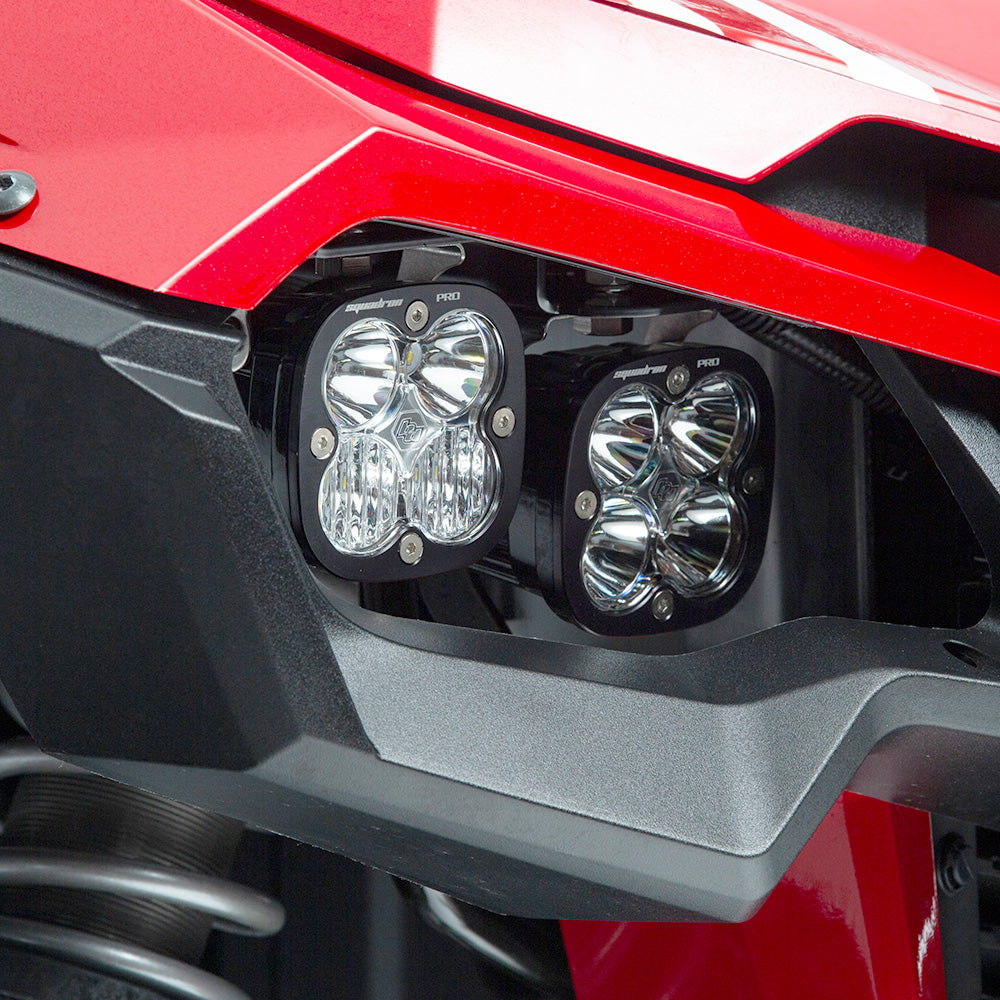 Baja Designs 447146 Squadron Pro Headlight Kit for Select Honda SXS10S2RD Talon 1000R FOX Live Valve, Honda SXS10S2X Talon 1000X, Honda SXS10S2XD Talon 1000X FOX Live Valve, Honda SXS10S4 Talon 1000X-4
