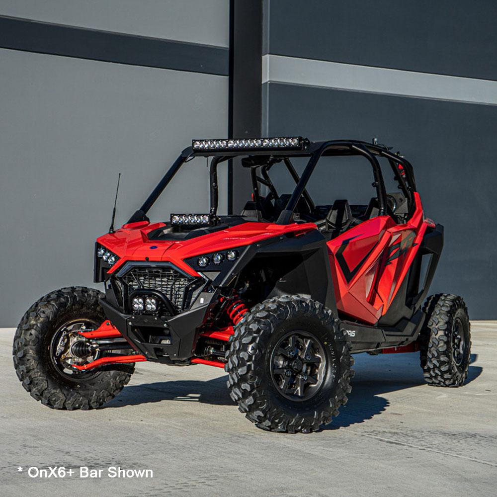 Baja Designs 447166 S8 10 Inch Hood Mount Light Bar Kit for Select Polaris RZR PRO XP, Polaris RZR PRO XP 4, Polaris RZR PRO XP 4 Orange Madness LE, Polaris RZR PRO XP 4 Premium, Polaris RZR PRO XP 4 Sport, Polaris RZR PRO XP 4 Ultimate, Polaris RZR PRO