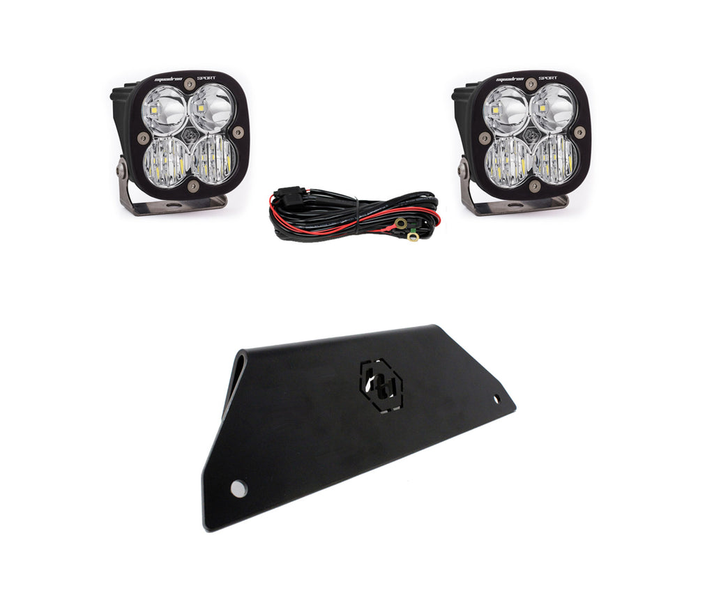Baja Designs 447169 Squadron Sport Bumper Lower Mount Light Kit for Select Polaris RZR PRO XP, Polaris RZR PRO XP 4, Polaris RZR PRO XP 4 Orange Madness LE, Polaris RZR PRO XP 4 Premium, Polaris RZR PRO XP 4 Sport, Polaris RZR PRO XP 4 Ultimate, Polaris