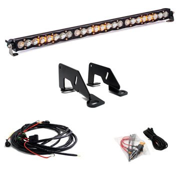 Baja Designs 447175 S8 30 Inch Roof Mount Light Bar Kit for Select Polaris RZR PRO XP, Polaris RZR PRO XP 4, Polaris RZR PRO XP 4 Orange Madness LE, Polaris RZR PRO XP 4 Premium, Polaris RZR PRO XP 4 Sport, Polaris RZR PRO XP 4 Ultimate, Polaris RZR PRO