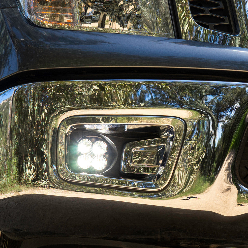 Baja Designs 447501 Squadron-R Sport Fog Pocket Light Kit for Select Nissan TITAN, Nissan TITAN XD