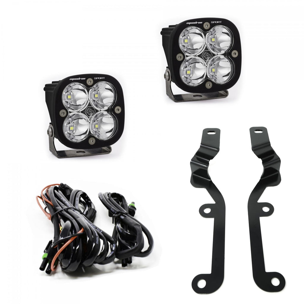 Baja Designs 447524 Squadron Sport A-Pillar Light Kit for Select Chevrolet Silverado