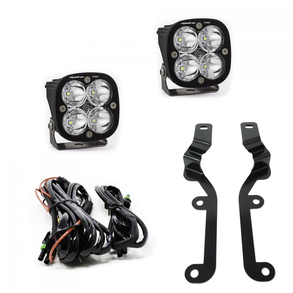 Baja Designs 447525 Squadron Pro A-Pillar Light Kit for Select Chevrolet Silverado