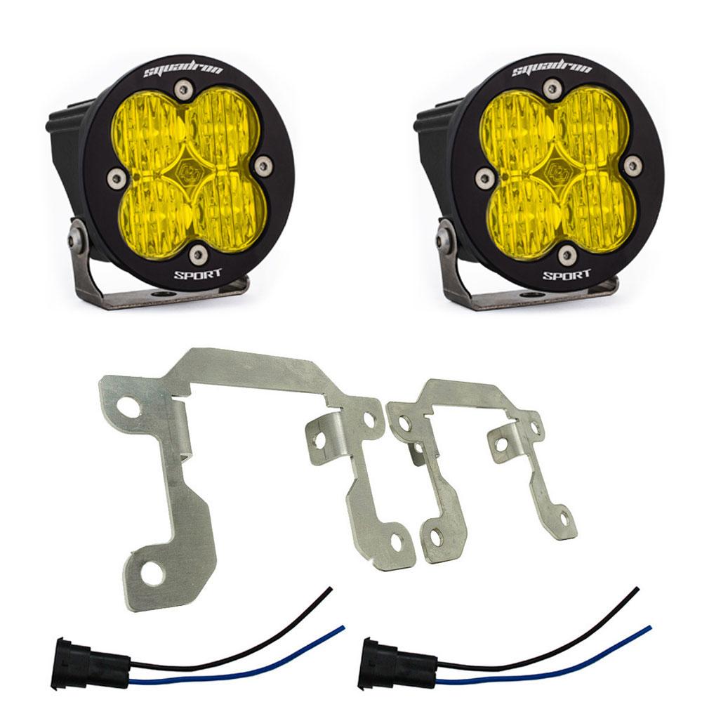 Baja Designs 447601 Squadron-R Sport Fog Pocket Light Kit for Select Ford Fiesta, Ford Focus, Ford Fusion, Ford Mustang, Ford Transit-150, Ford Transit-250, Ford Transit-350, Ford Transit-350 HD, Subaru BRZ, Subaru Crosstrek, Subaru Forester, Subaru
