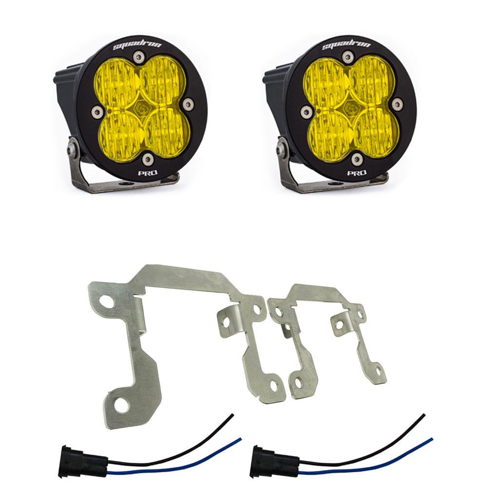 Baja Designs 447602 Squadron-R Pro Fog Pocket Light Kit for Select Ford Fiesta, Ford Focus, Ford Fusion, Ford Mustang, Ford Transit-150, Ford Transit-250, Ford Transit-350, Ford Transit-350 HD, Subaru BRZ, Subaru Crosstrek, Subaru Forester, Subaru