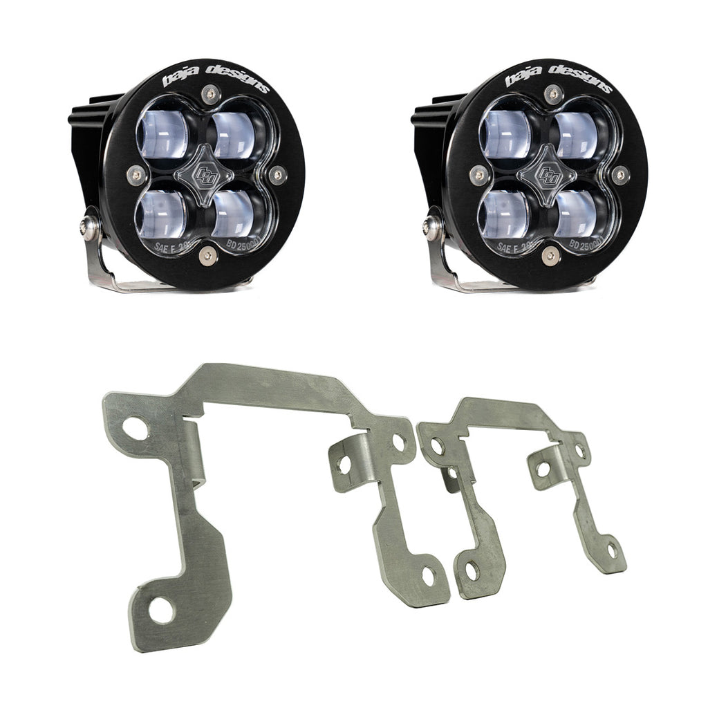 Baja Designs 447616 Ford Squadron SAE Fog Pocket Light Kit for Select Ford Bronco, Ford Ranger