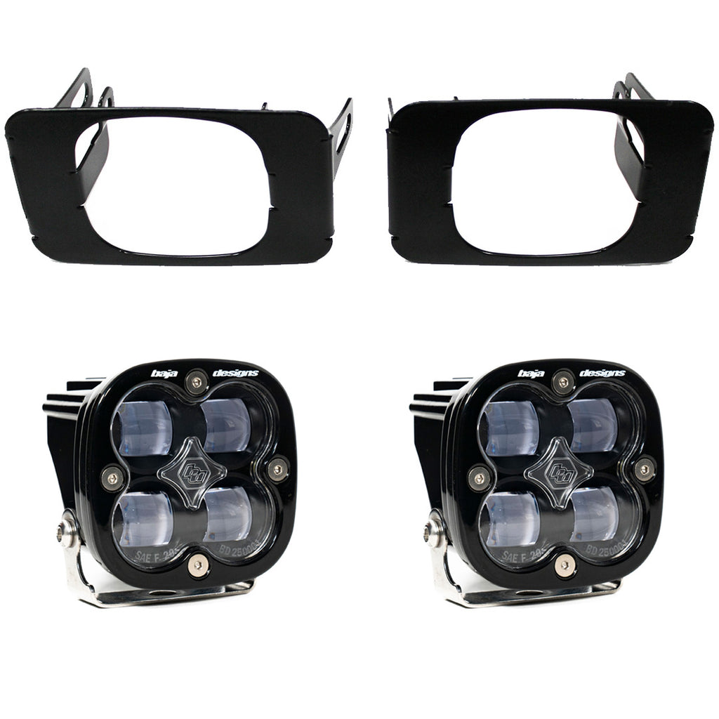 Baja Designs 447618 Squadron SAE Fog Pocket Light Kit for Select Ford F-150, Ford F-250 Super Duty, Ford F-350 Super Duty