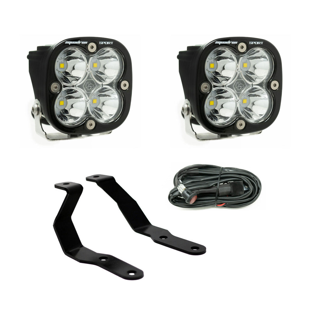 Baja Designs 447628 Squadron Sport A-Pillar Light Kit for Select Ford Ranger