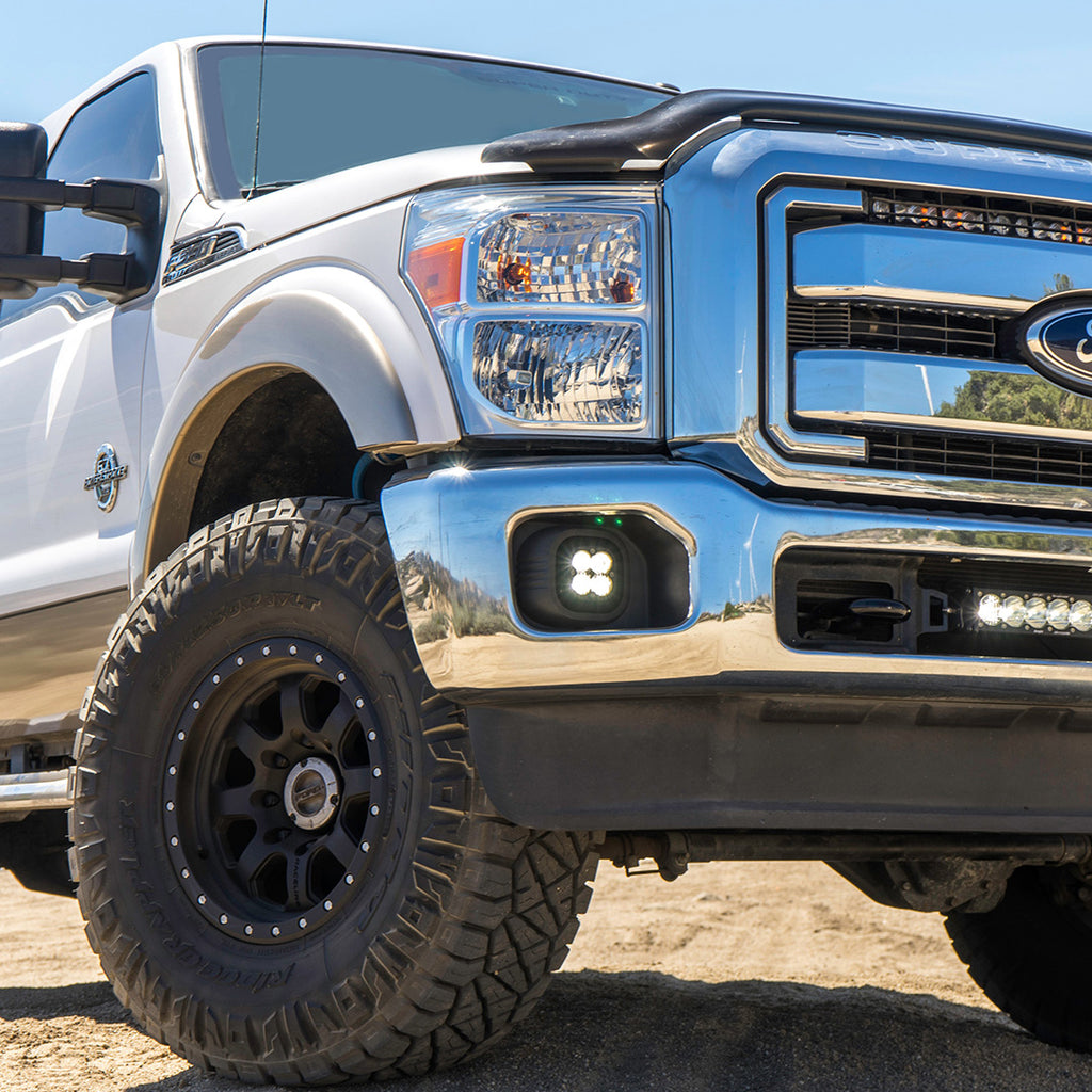 Baja Designs 447630 Squadron Sport Fog Pocket Light Kit for Select Ford F-250 Super Duty, Ford F-350 Super Duty
