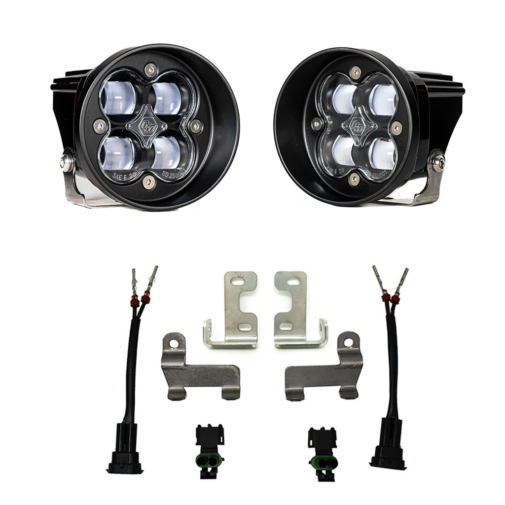 Baja Designs 447641 Squadron-R SAE Fog Pocket Light Kit for Select Toyota 4Runner, Toyota Tacoma, Toyota Tundra