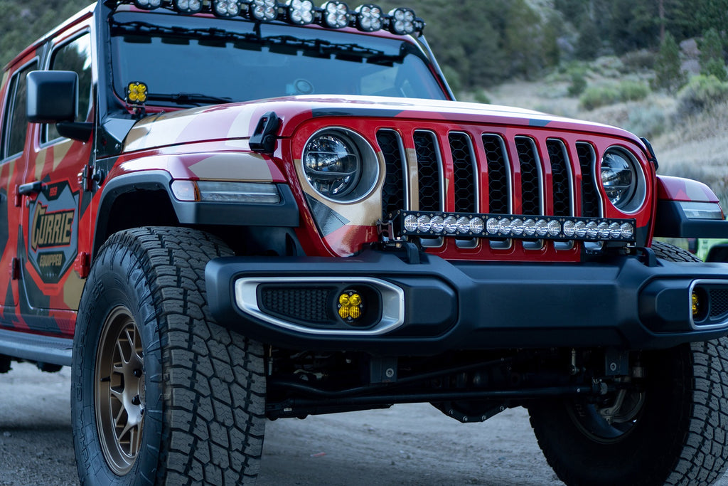 Baja Designs 447657 OnX6+ 30 Inch Bumper Light Kit for Select Jeep Gladiator, Jeep Wrangler