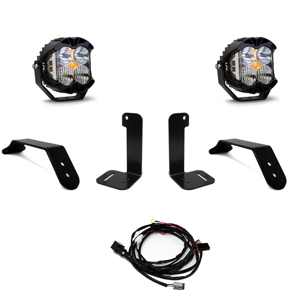 Baja Designs 447658 LP4 Pro Bumper Light Kit for Select Jeep Gladiator, Jeep Wrangler