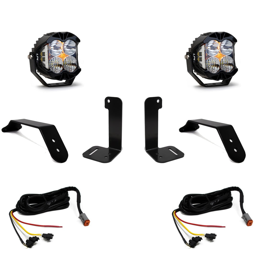 Baja Designs 447658UP LP4 Pro Bumper Light Kit for Select Jeep Gladiator, Jeep Wrangler