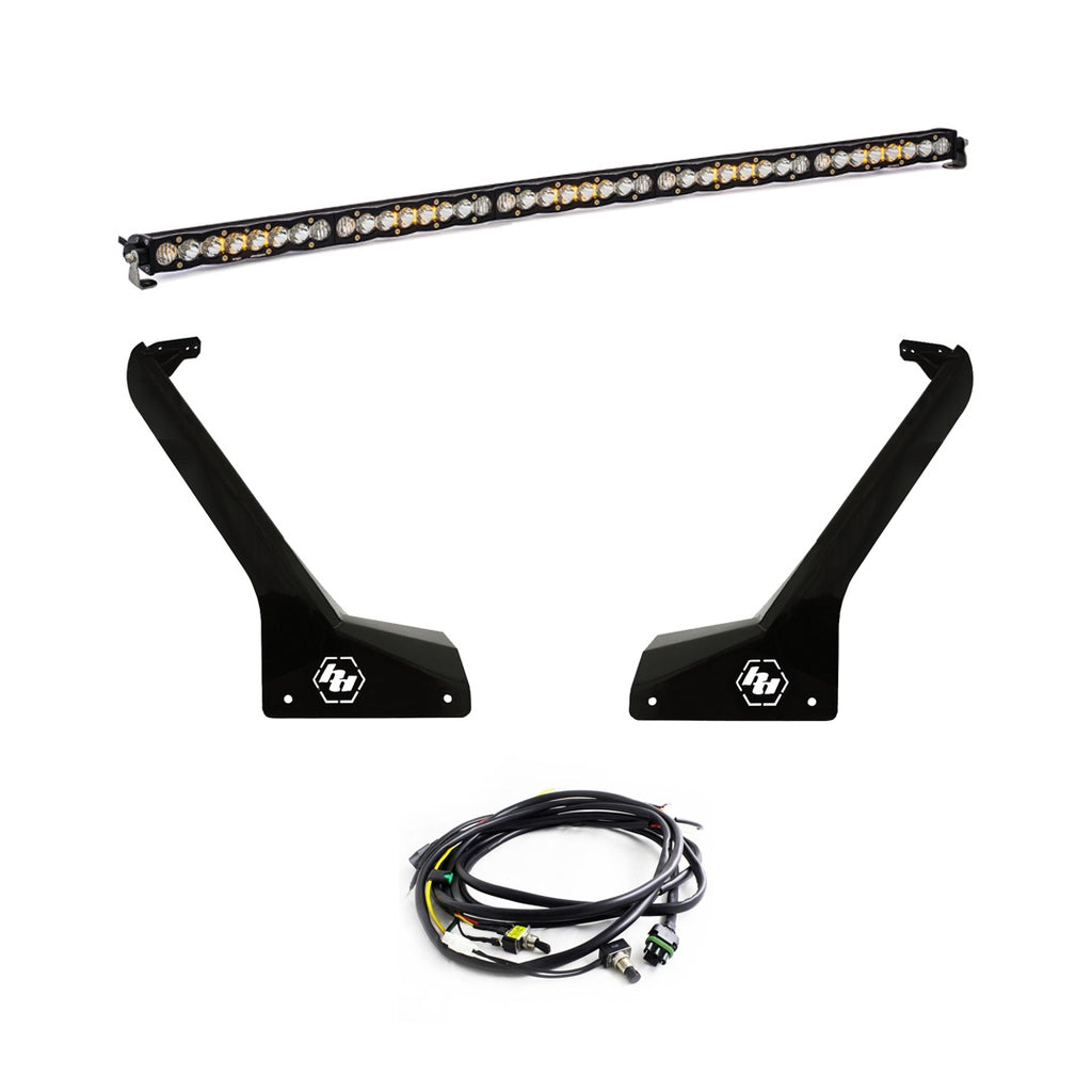 Baja Designs 447665 S8 50 Inch Roof Mount Light Kit for Select Jeep Gladiator, Jeep Wrangler