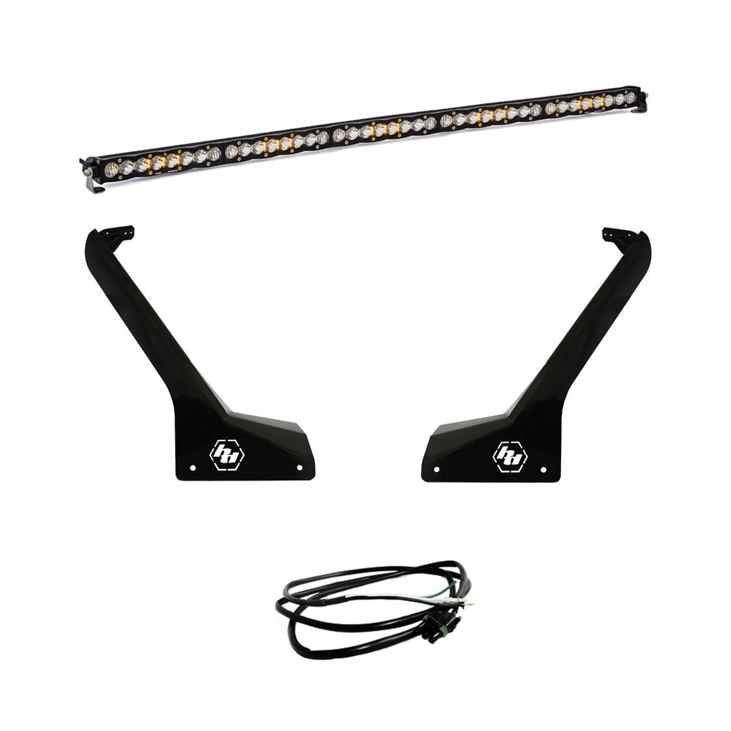 Baja Designs 447665UP S8 50 Inch Roof Mount Light Kit for Select Jeep Gladiator, Jeep Wrangler