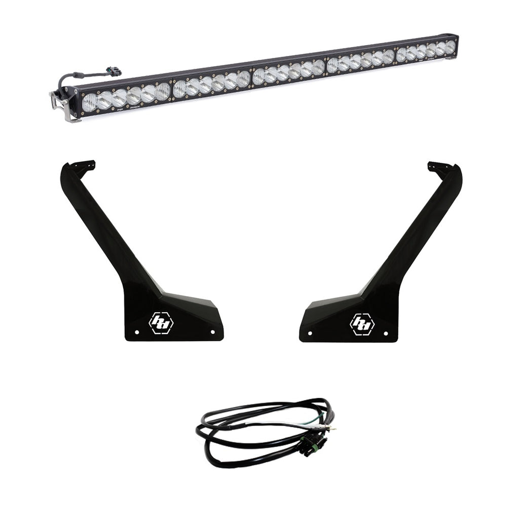 Baja Designs 447666UP OnX6+ 50 Inch Roof Mount Light Kit for Select Jeep Gladiator, Jeep Wrangler
