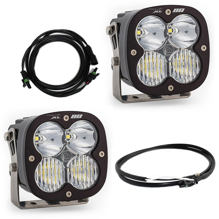 Baja Designs 447669UP XL80 Bumper Light Kit for Select Jeep Gladiator, Jeep Wrangler