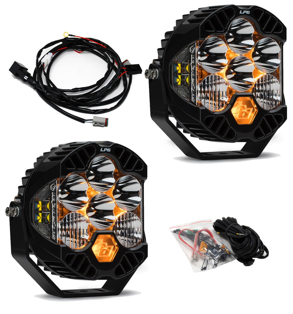 Baja Designs 447671 LP6 Pro Bumper Light Kit for Select Jeep Gladiator, Jeep Wrangler