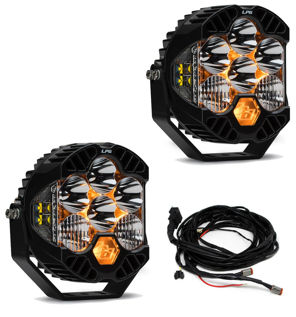 Baja Designs 447671UP LP6 Pro Bumper Light Kit for Select Jeep Gladiator, Jeep Wrangler