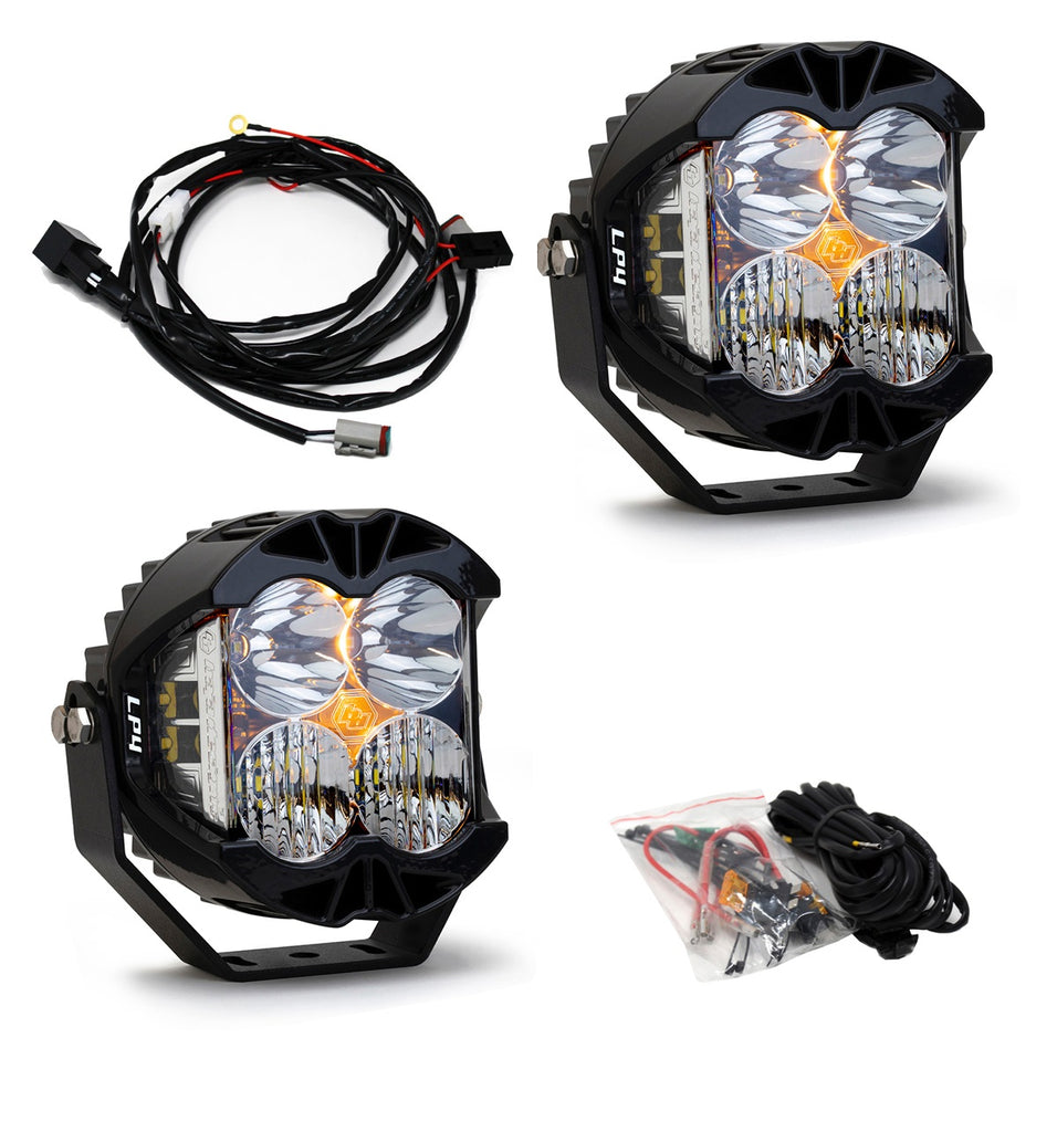 Baja Designs 447672 LP4 Pro Bumper Light Kit for Select Jeep Gladiator, Jeep Wrangler